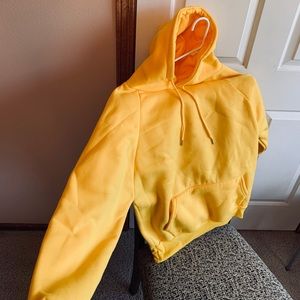 Yellow sweatshirt